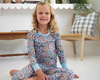 Dreamtime Bamboo Baby Pyjamas | Soft Breathable PJs | Sizes 0–6 | Lexi June Sleepwear | Gender Neutral | Gentle on Skin