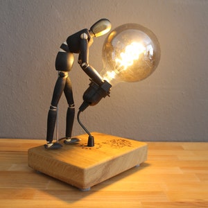 mannequin tablelamp - Burningman