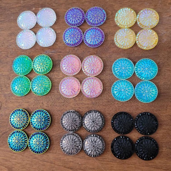 Beautiful Cabochons, Acrylic Centers, Cabs, Gems, Beading Supplies, Jewelry Making, diy sewing, rhinestones, flat back cabachons