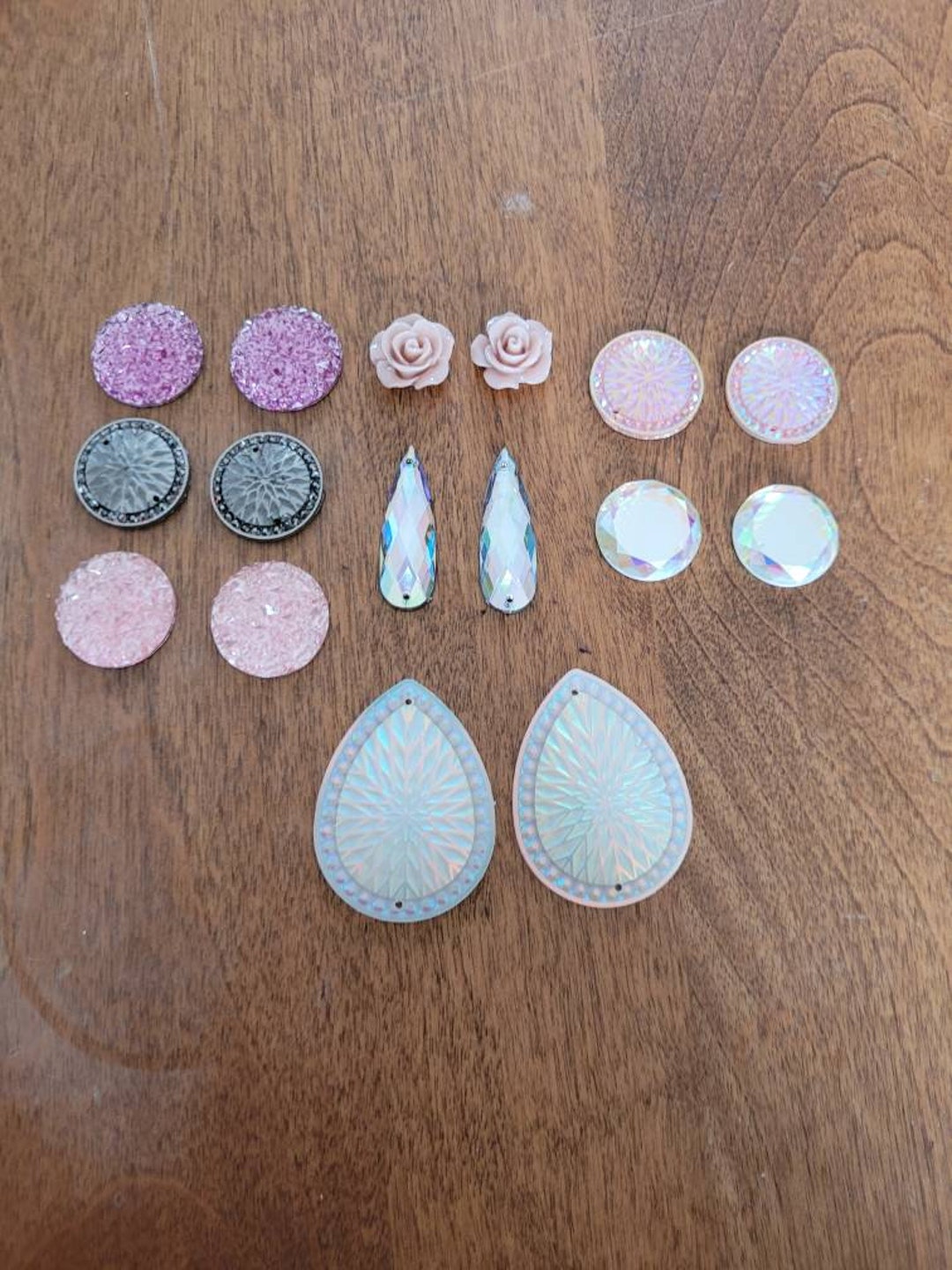 Beading Set Beading Cabs Flat Back Cabochons Rhinestones Etsy Canada