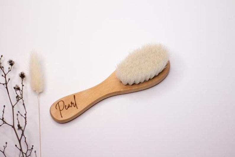baby brush personalised
