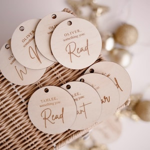 Personalised Something Gift Tags | Something gift tags | Christmas gift tags | Want Need Wear Read | Simplicity gift tags | Mindful gift tag