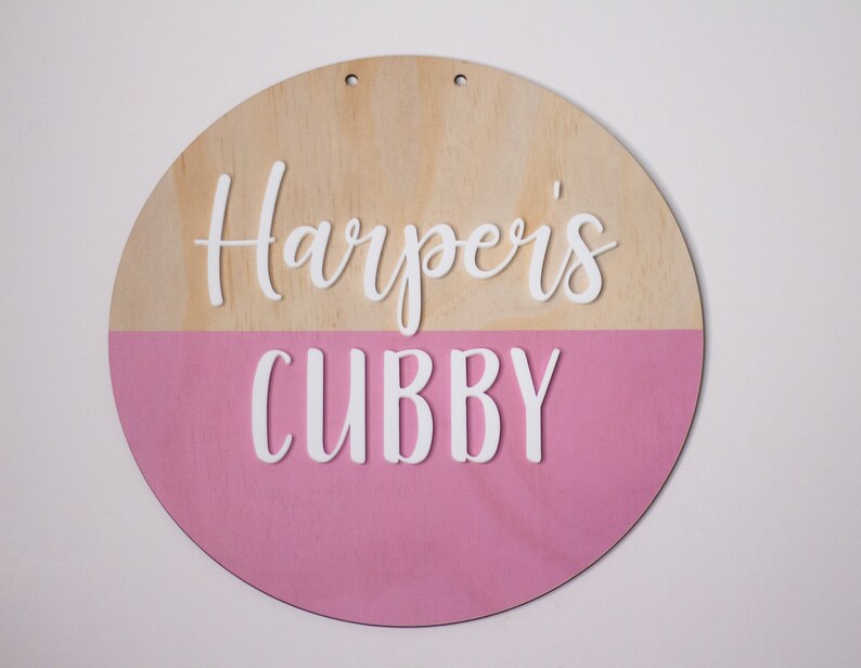 Personalised Wooden Cubby House Plaque/ Sign Kids Cubby Etsy