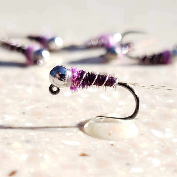 Tungstène Prince Nymphe Jig-Taille 12 3 Pêche à La Mouche Nymphe Vole
