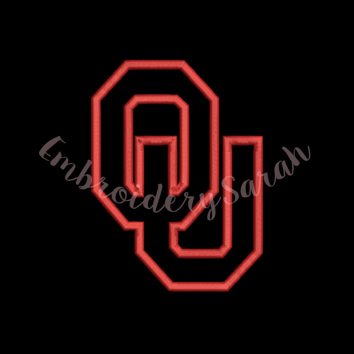Oklahoma Embroidery design.7 Size 8 formats machine Etsy