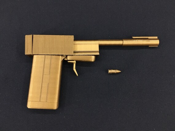 Golden Gun James Bond Pen Lighter Cigarette Case Replica ...