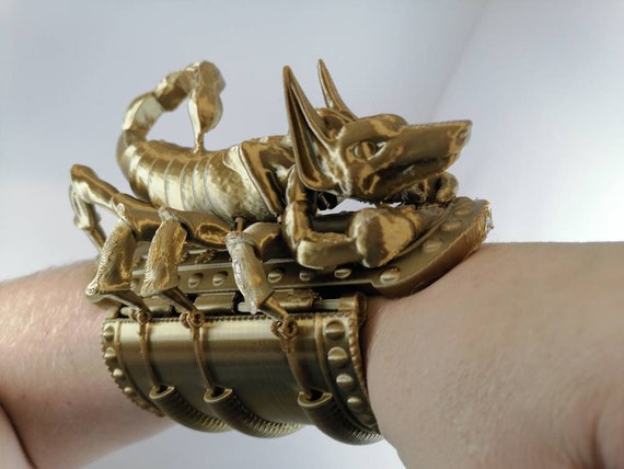 BRACELET OF ANUBIS Film Prop 3D Printed Replica - Etsy