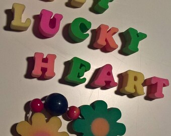 Fun vintage erasers of the '80s
