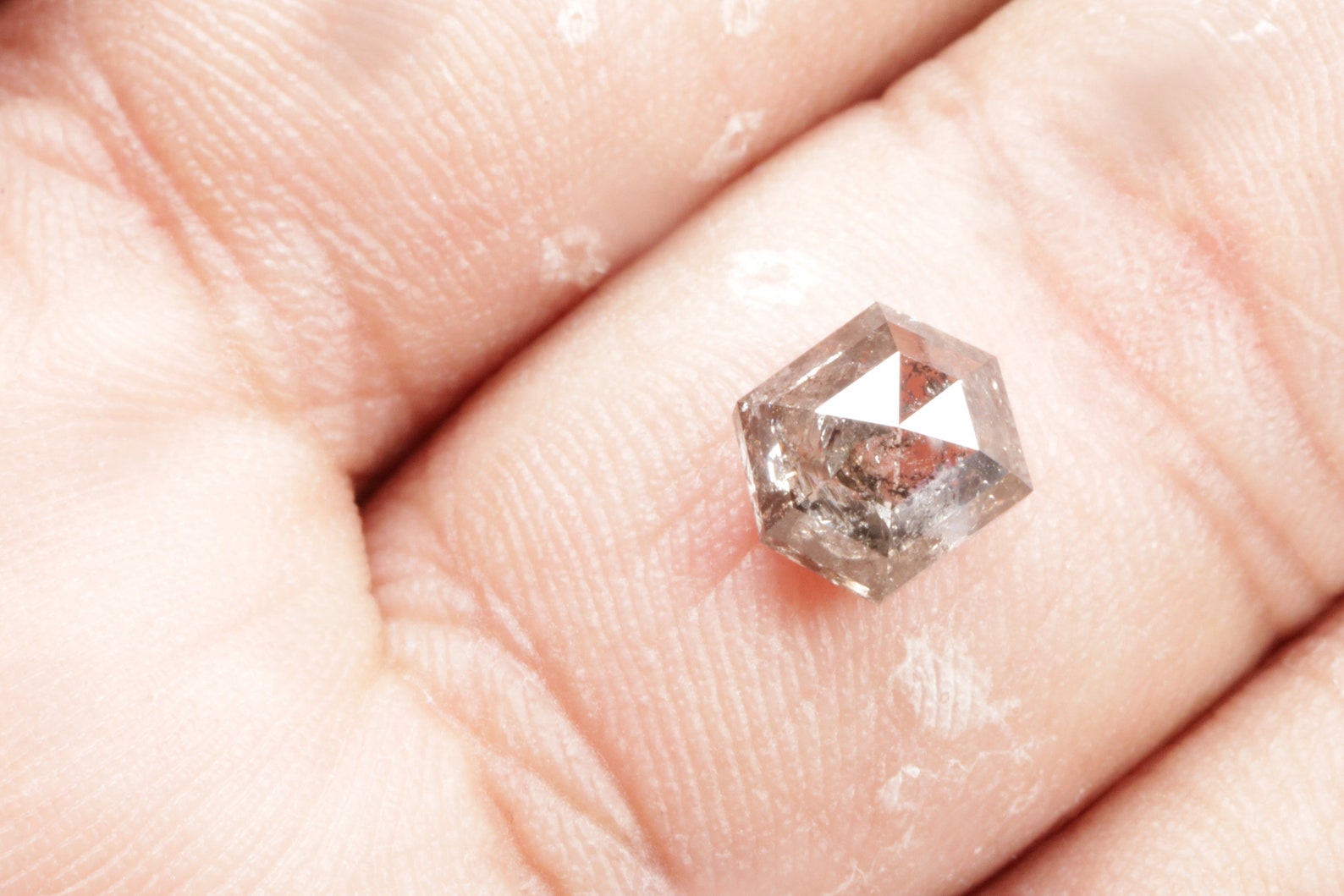 1.57 CT 7.1 X 5.9 MM Hexagon Diamond Natural Loose Diamond Etsy