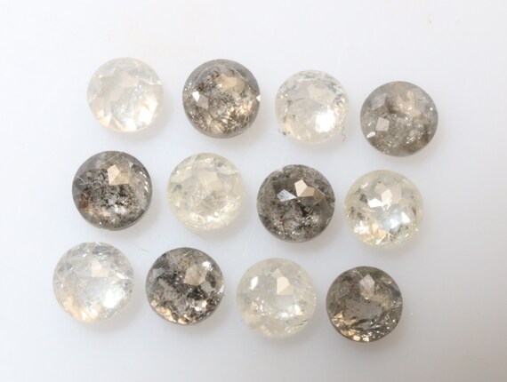 1,81 1,81 1,81 ct 3,0 mm naturel lâche sel et poivre, belle blanc/gris couleur Rose rond coupé 12pcs diamant R2239 9cc590 1,81 1,81 1,81 ct 3,0 mm naturel lâche sel et poivre, belle blanc/gris couleur Rose rond coupé 12pcs diamant R2239 9cc590