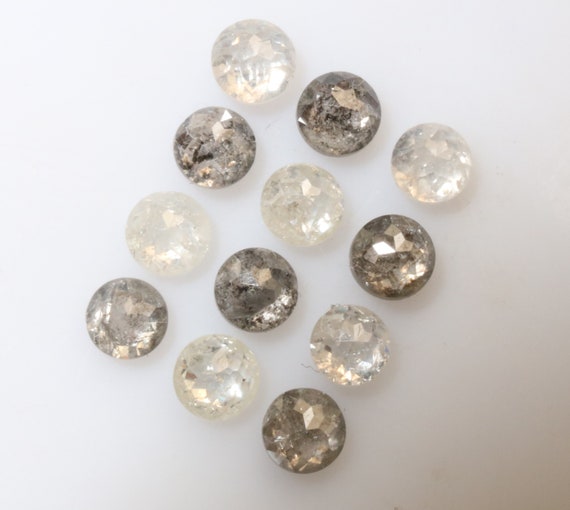 1,81 1,81 1,81 ct 3,0 mm naturel lâche sel et poivre, belle blanc/gris couleur Rose rond coupé 12pcs diamant R2239 9cc590 1,81 1,81 1,81 ct 3,0 mm naturel lâche sel et poivre, belle blanc/gris couleur Rose rond coupé 12pcs diamant R2239 9cc590