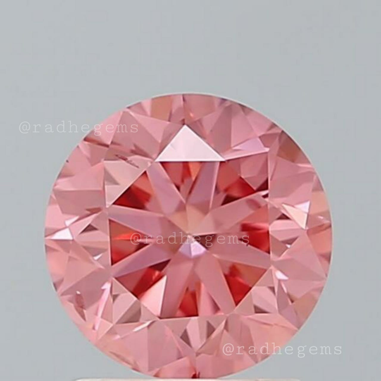 CVD Diamond Lab Grown Diamond Pink Color Diamond Etsy