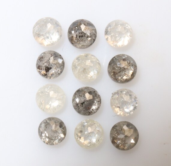 1,81 1,81 1,81 ct 3,0 mm naturel lâche sel et poivre, belle blanc/gris couleur Rose rond coupé 12pcs diamant R2239 9cc590 1,81 1,81 1,81 ct 3,0 mm naturel lâche sel et poivre, belle blanc/gris couleur Rose rond coupé 12pcs diamant R2239 9cc590