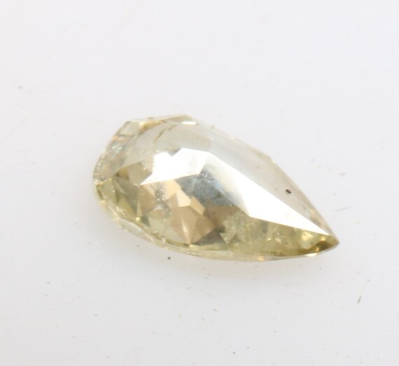 0,14 ct 4,6 X 2,9 mm naturel naturel naturel lâche sel et poivre jaune belle couleur en forme de poire diamant R1472 07d444 0,14 ct 4,6 X 2,9 mm naturel naturel naturel lâche sel et poivre jaune belle couleur en forme de poire diamant R1472 07d444