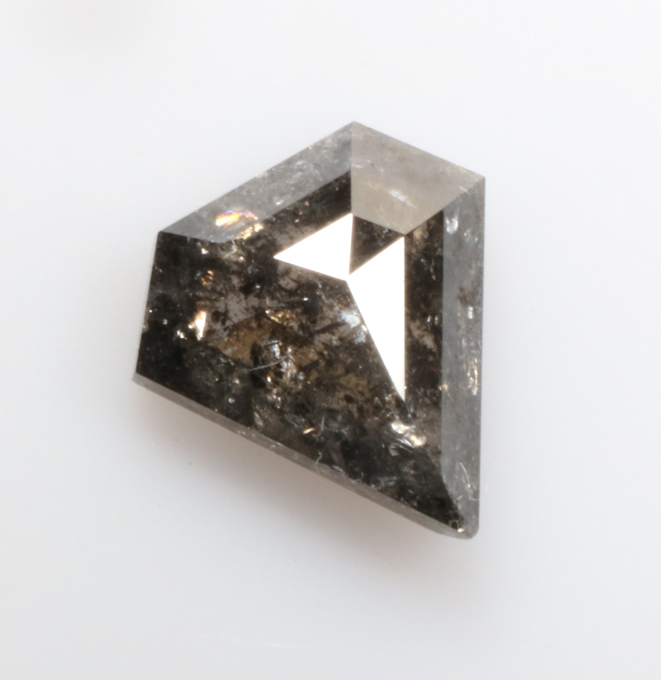 0.93 ct 6.9 X 6.7 mm Natural Loose Diamond Pentagon Diamond | Etsy