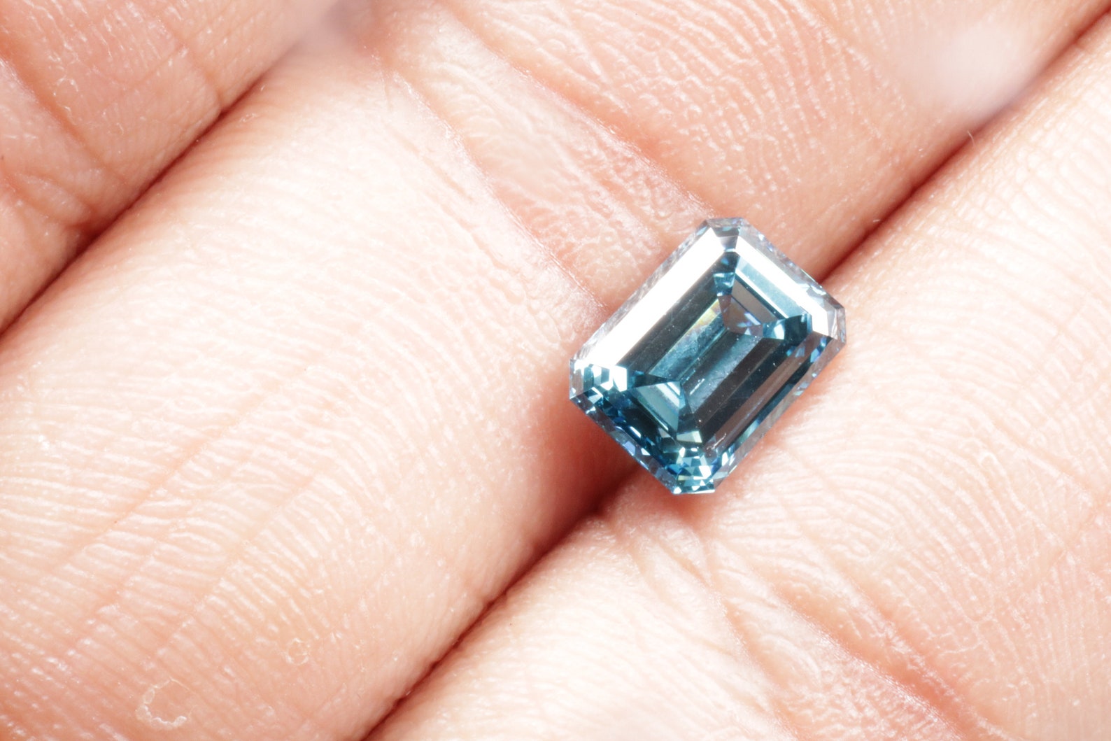 CVD Diamond Lab Grown Emerald cut diamond 1.60 CT 7.6 X 5.8 Etsy