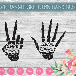 Wave Dangit Skeleton Hand Bundle