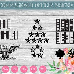 Accessoires/insignes d'officier de l'armée