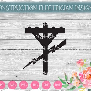 Insigne d’électricien de construction
