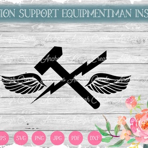 Aviation Support Equipmentman Insignia
