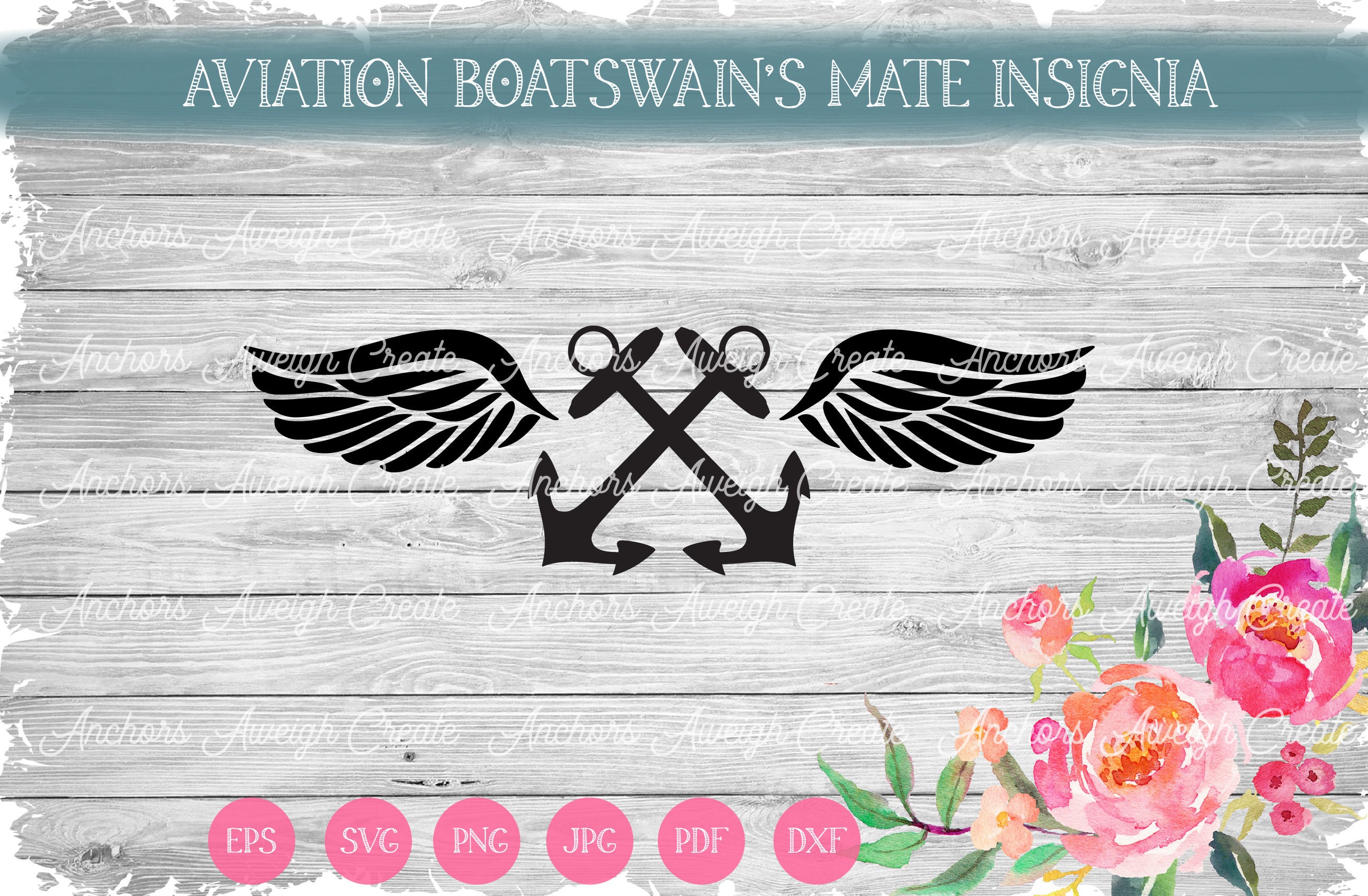 Aviation Boatswain's Mate Insignia Etsy