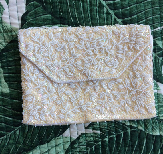 Vintage 1960's Beaded Clutch