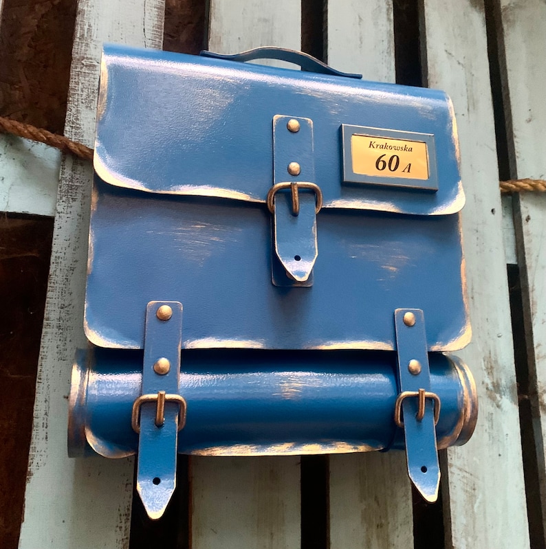 Buzones, Buzones hechos manualmente, regalo original, regalo para la nueva casa imagen 6