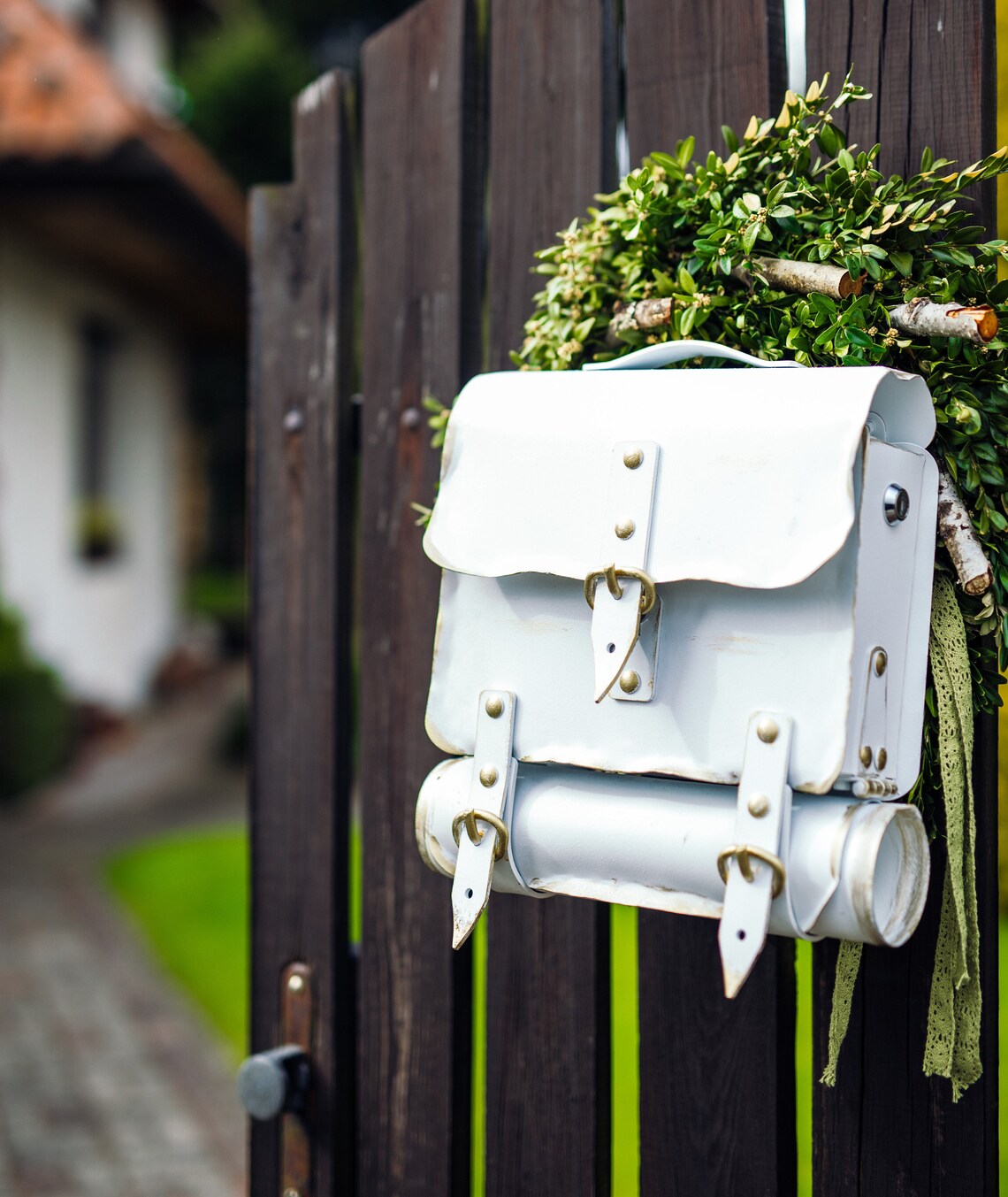 Mailbox for gate / Mailbox for door / Mailbox for house / Post Etsy