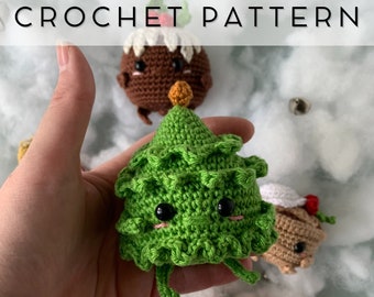 Christmas Tree Amigurumi Crochet Pattern: Holiday Decoration (PDF Pattern) - English