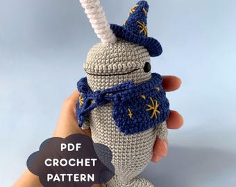 イッカクさんのかぎ針編みあみぐるみパターン（エルフ） - Etsy 日本