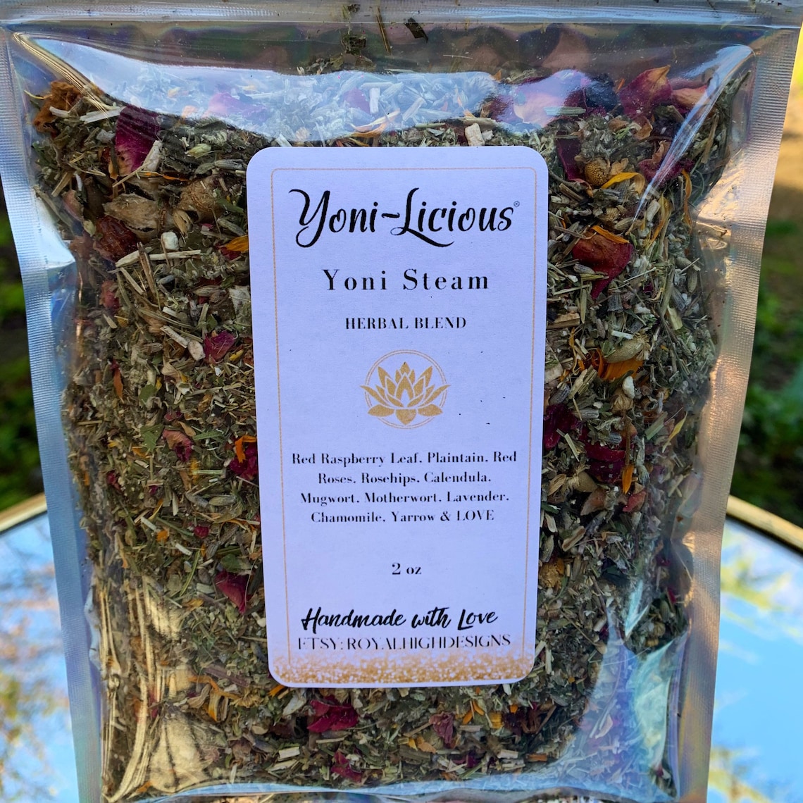 Yoni steam organic herbal blend Etsy