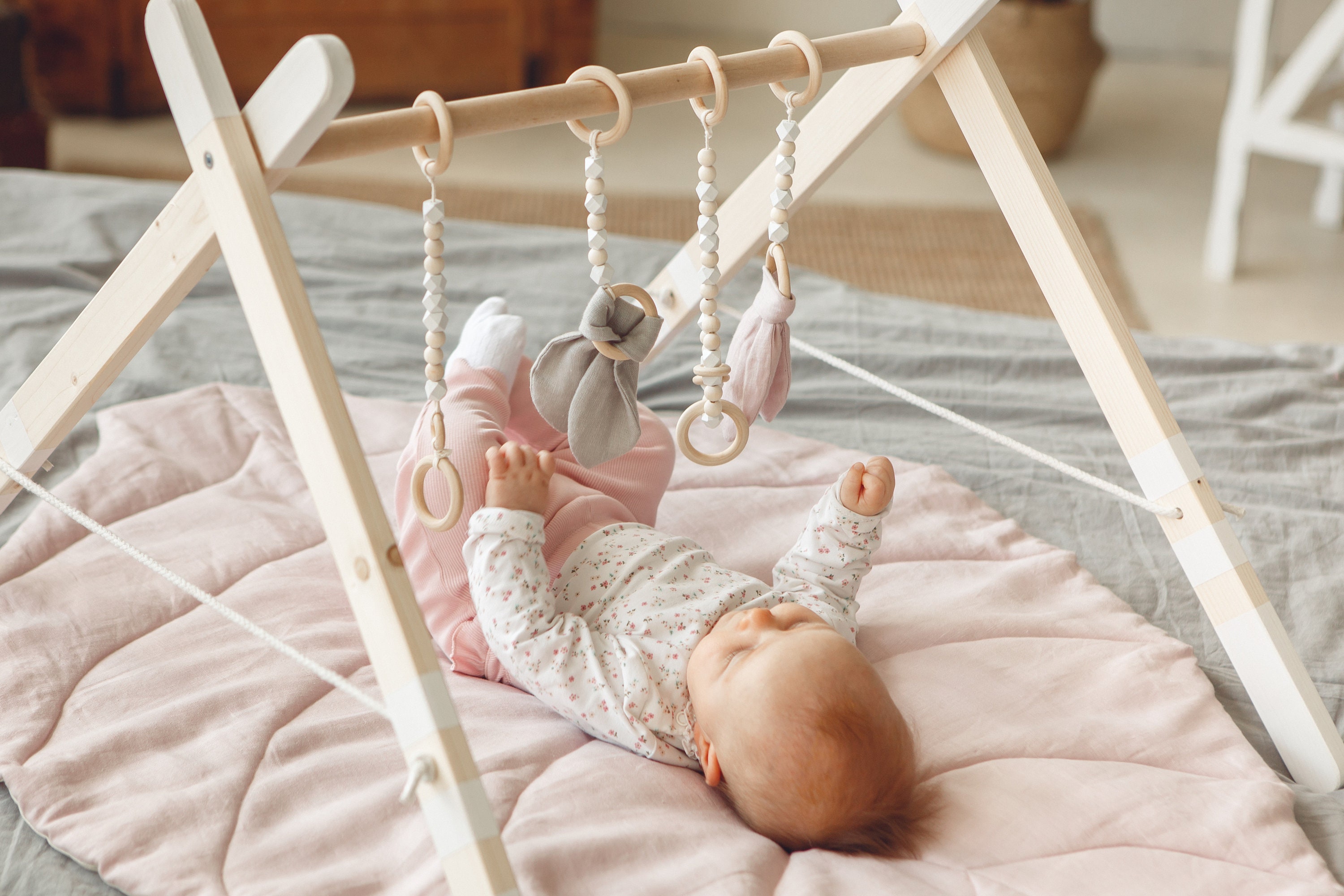 stylish baby gym