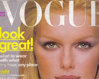 1975 Vogue Magazine Patti Hansen Rene Russo Furs Richard Avedon Edie Beale Grey Gardens Tennessee Williams Rosie Vela Janice Dickinson 1970s