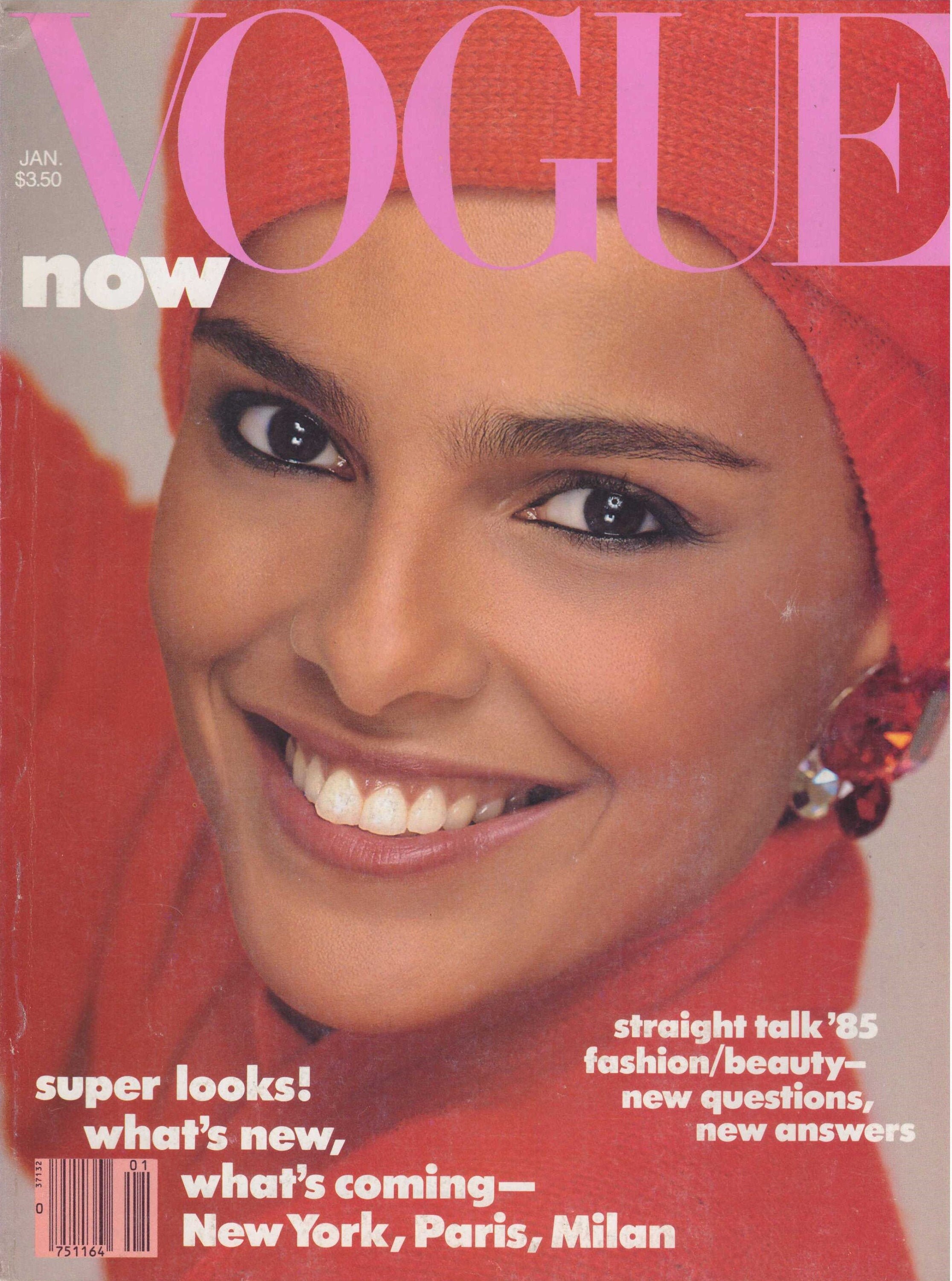 1985 Vogue Vintage Fashion Magazine Mario Cuomo Ronald Nancy