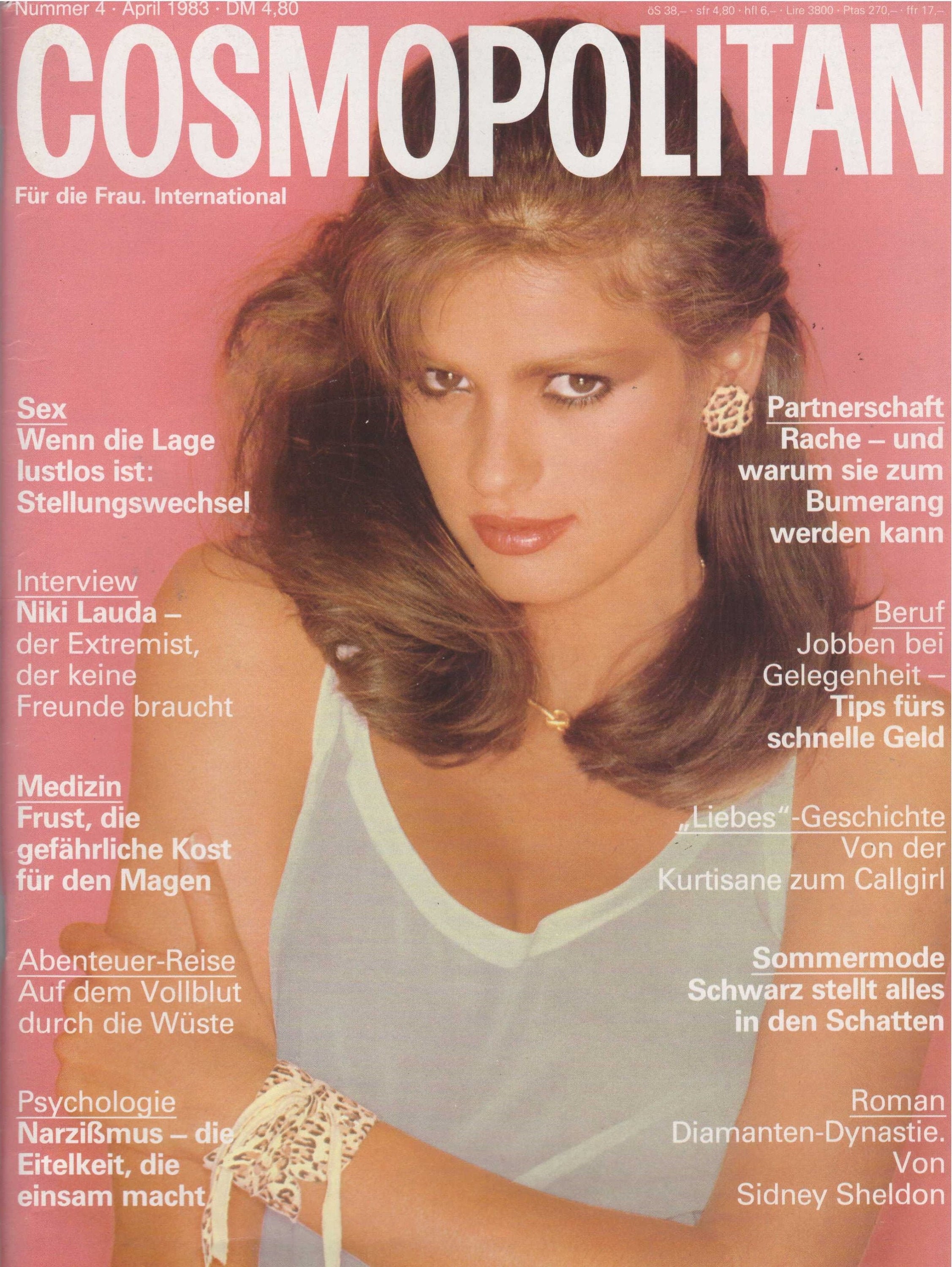 Gia Carangi Last Cosmopolitan Cover