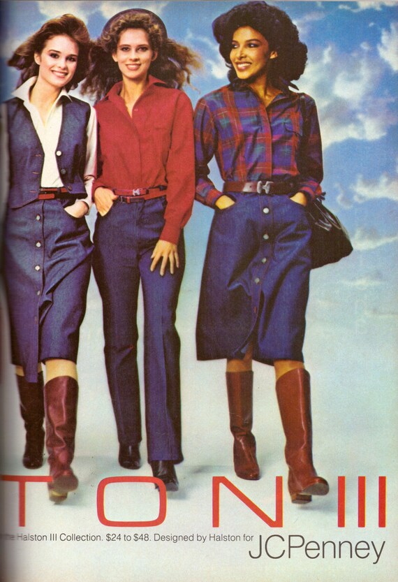 1983 Halston 3 J.C. Penney Shanti Patty 