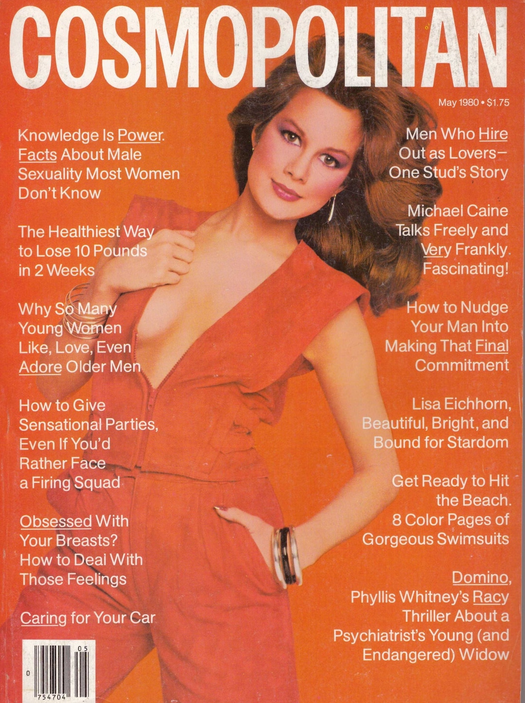 1980 Cosmopolitan Magazine Michael Caine - Etsy Nederland