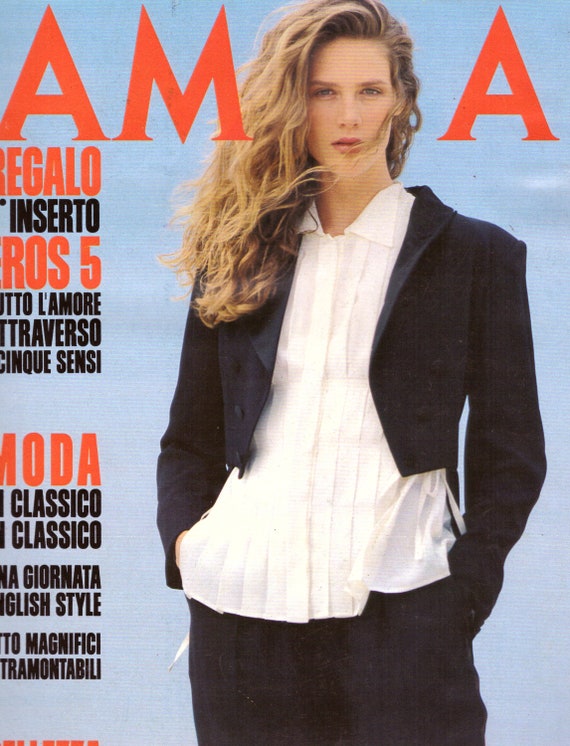 1989 Amica Magazine 30th Birthday Gift Gina Korfhage Denzel Etsy