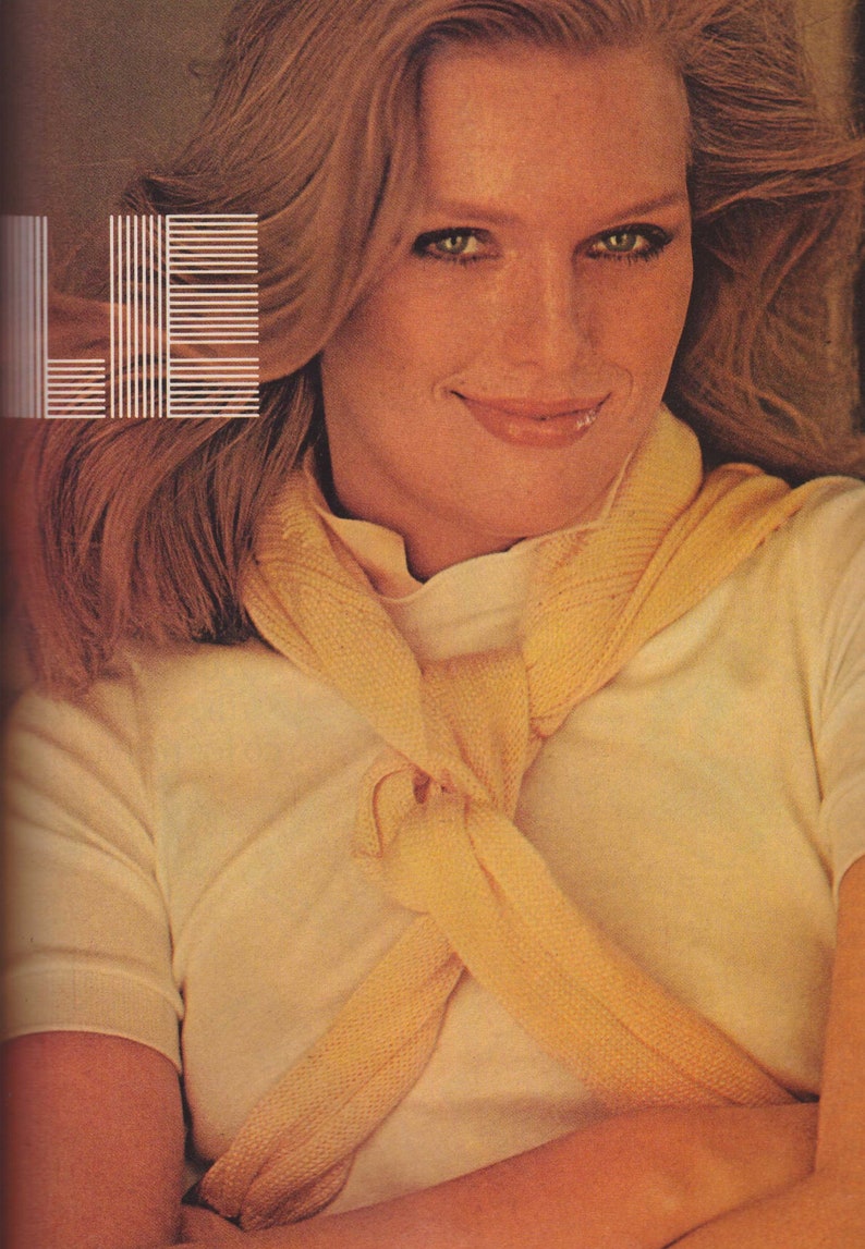 1977 Vogue Vintage Fashion Magazine Patti Hansen Christie Etsy