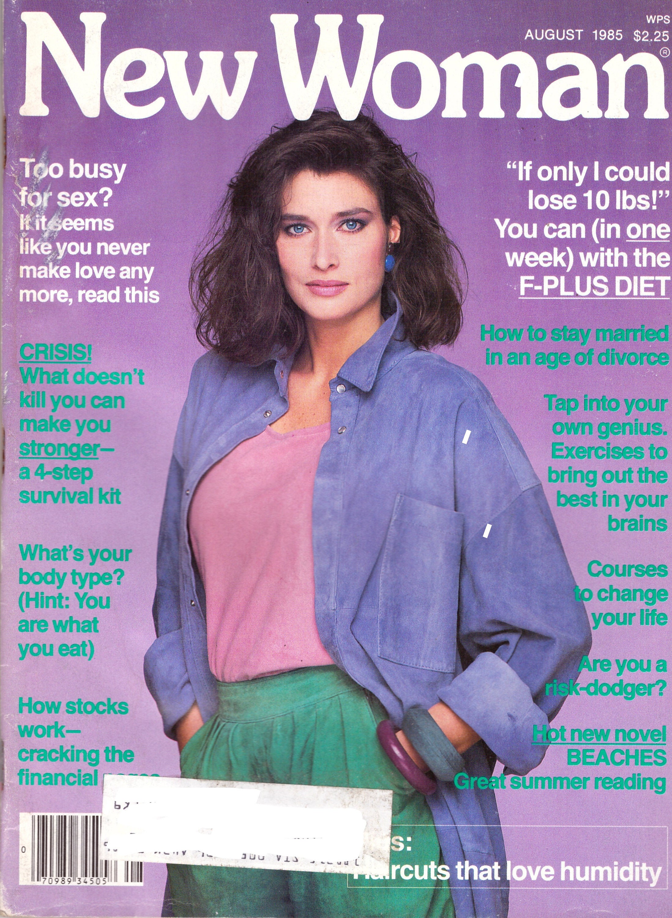 1985 Nieuwe Vrouw Vintage Fashion Magazine Rosemary McGrotha