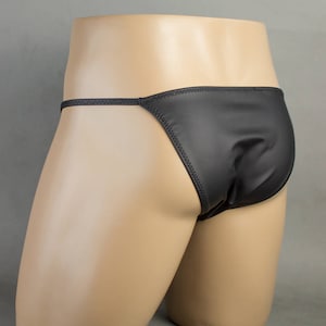 Pouch Front, Skinny Strap, Full Coverage Rear Custom Swimwear or Underwear
