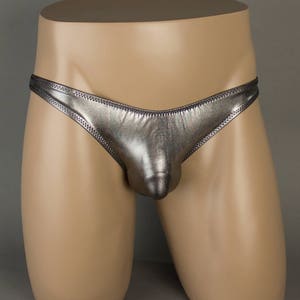 Flat Front, Wide Strap, 1/2 Coverage Rear Custom Swimsuit or Underwear