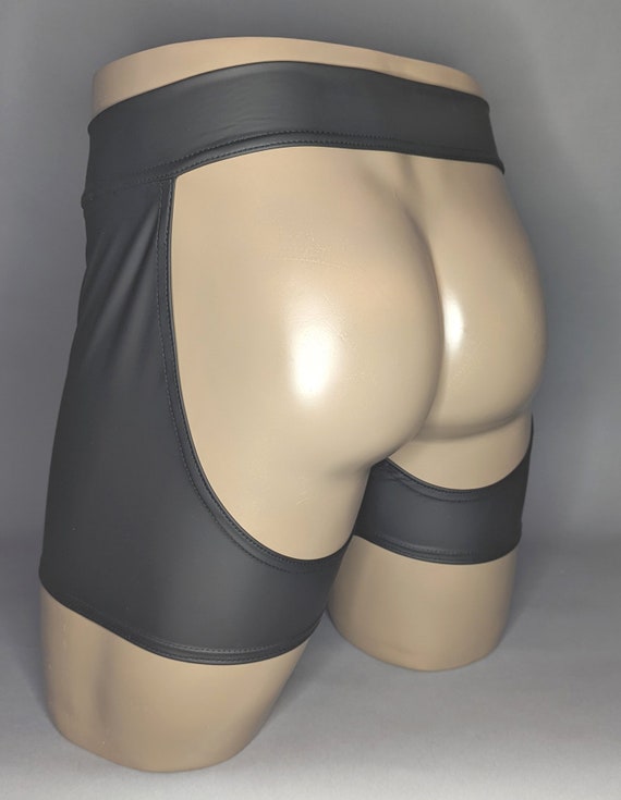 Assless Chaps Style Trunks-20 Fabrics Physique Competition Shorts -   Canada