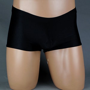 Smooth Front Posing Trunks-20+ Fabrics Physique Competition Shorts