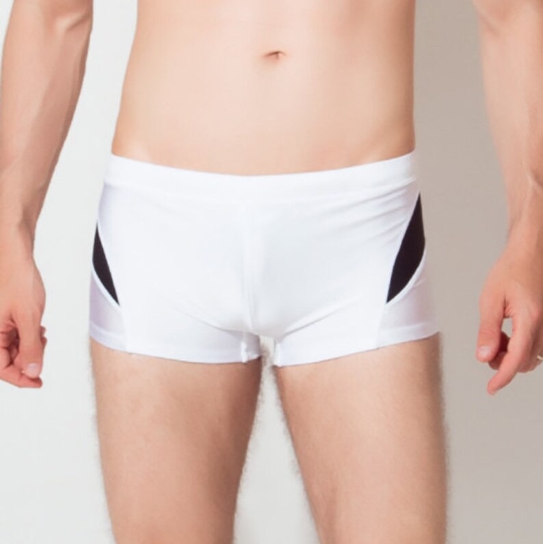 black and white speedo swimsuit