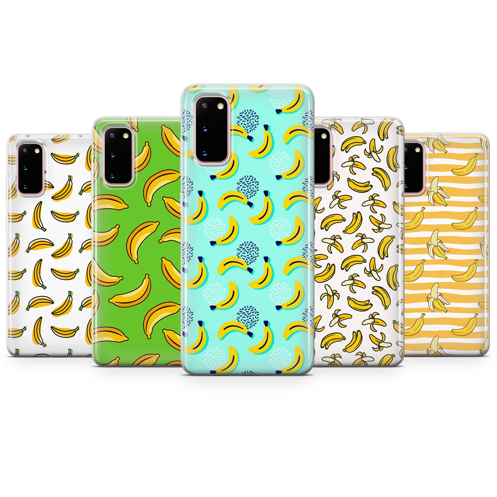 Banana Banana pattern banana fruit perfect gift phone case Etsy