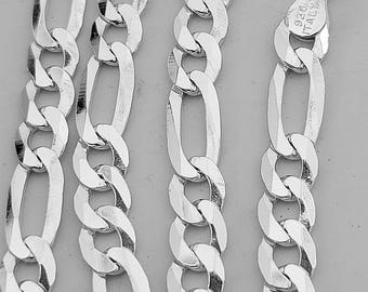 Catena Figaro con lucchetto*argento AG 925*FD 70 65 cm - SILVEXCRAFT Catena Figaro con lucchetto*argento AG 925*FD 70 65 cm - SILVEXCRAFT