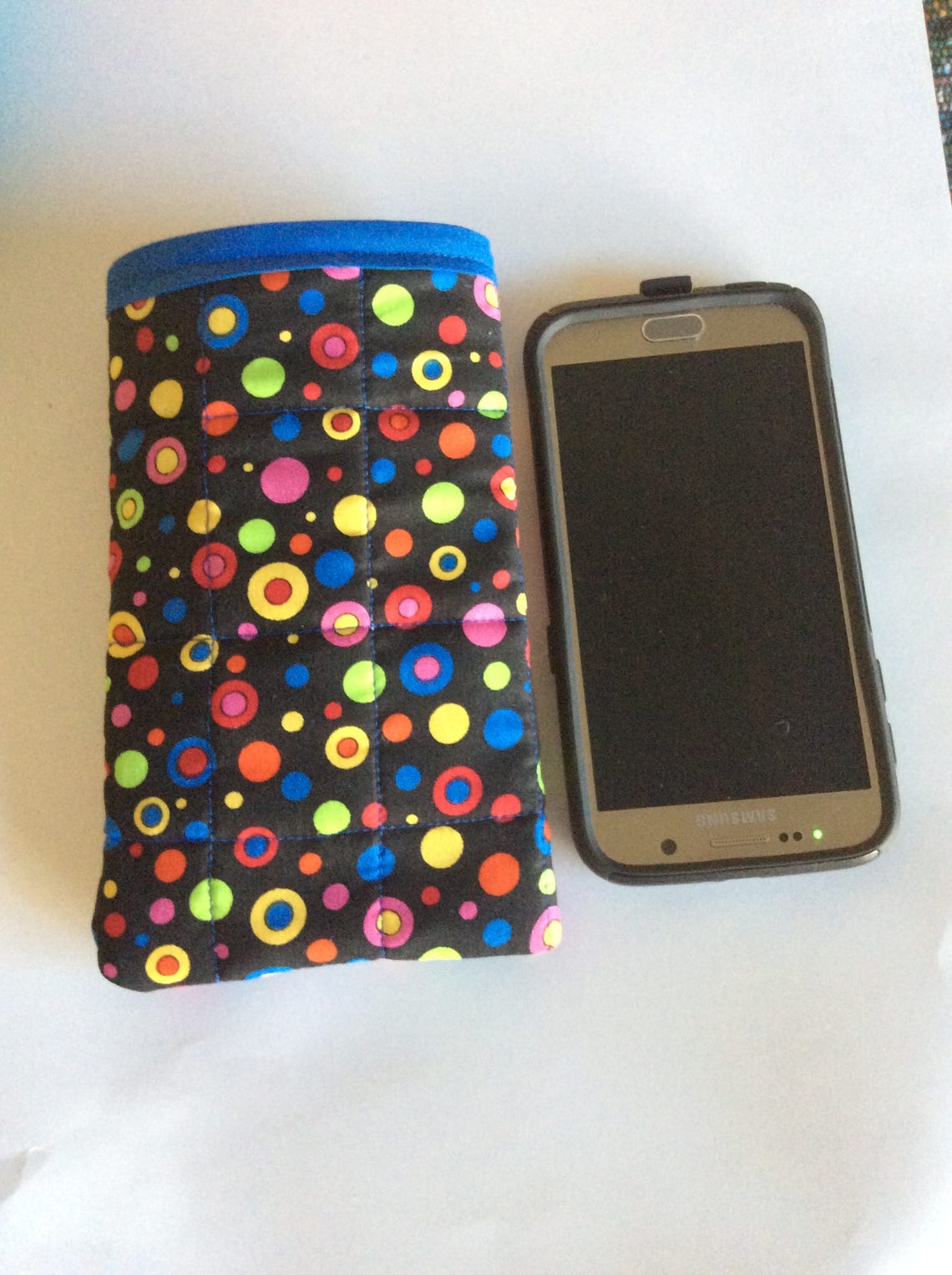 Cell Phone Case Quilted Etsy