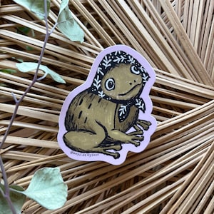 Nonna Frog Vinyl Sticker 3&quot;