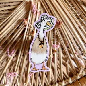 Autocollant en vinyle Summer Pool Duck 3"